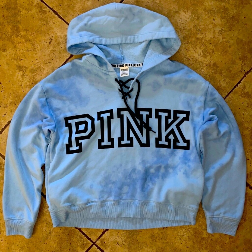 PINK Tie Dye Hoodie